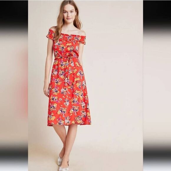 Conversations by Anthropologie Midi Dress 47 of 52 - Picture 1 of 13